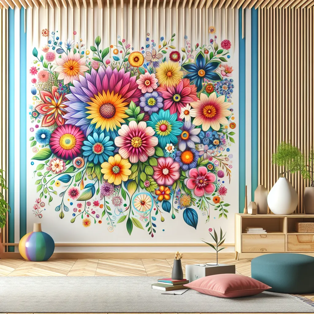 Ożyw swoje wnętrze – Fototapeta Kwiaty od Studio Druku!