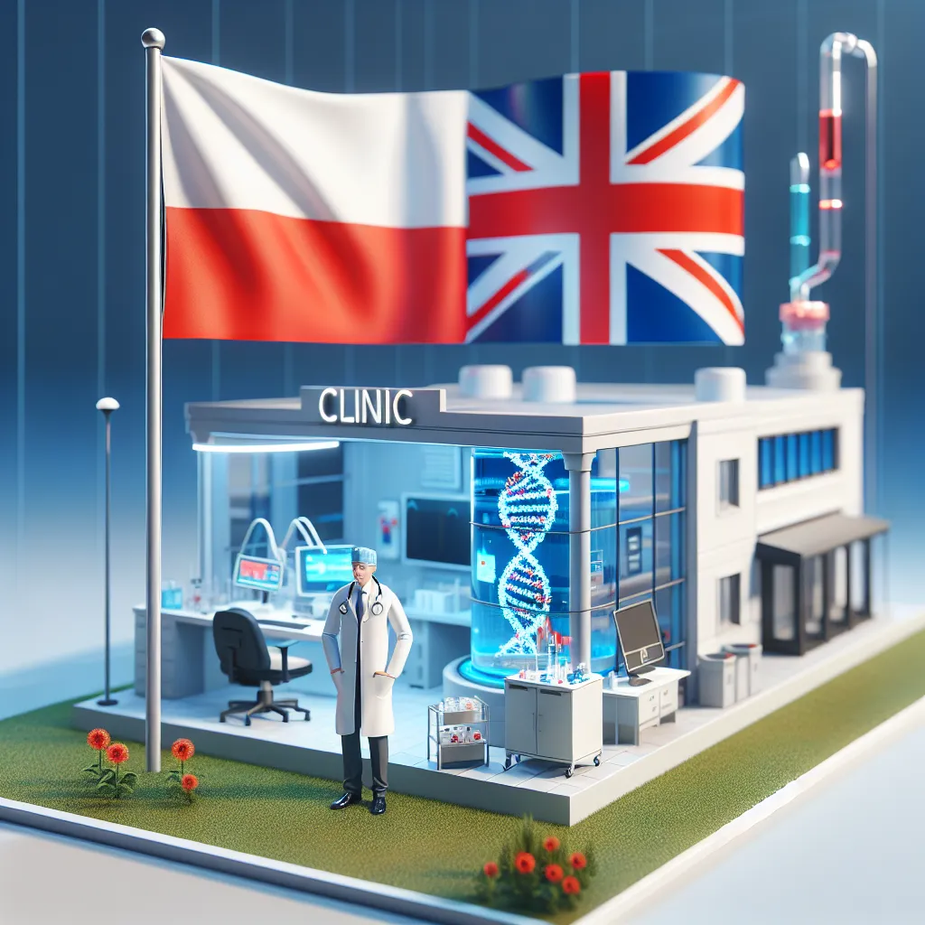 Polski lekarz w UK: Kompleksowa opieka od przychodni do nowoczesnego laboratorium